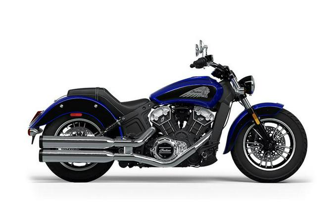 2024 Indian Motorcycle® Scout® ABS Spirit Blue Metallic/Black Metallic