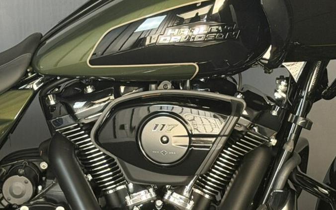 2026 Harley-Davidson® Road Glide® FLTRX OLIV STL MTL/BLK W/ PINSTRI