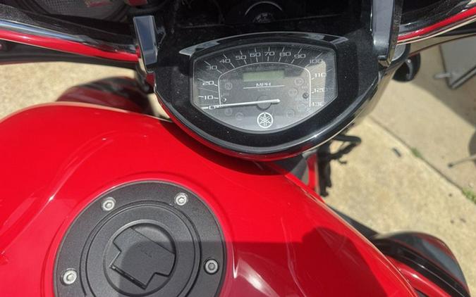 2015 Yamaha V Star 1300 Deluxe Rapid Red