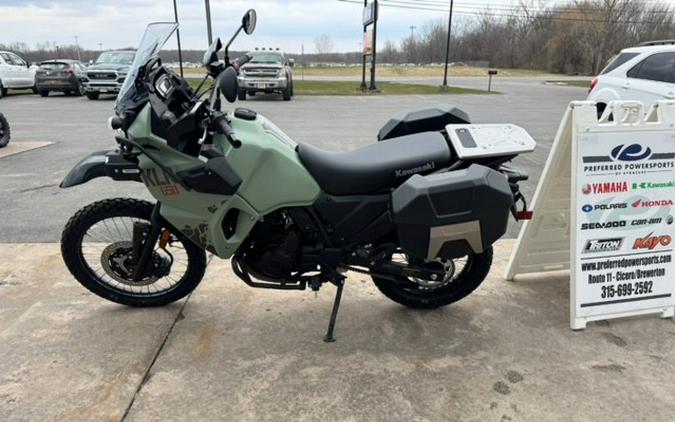 2024 Kawasaki KLR 650 Adventure ABS Pearl Matte Sage Green