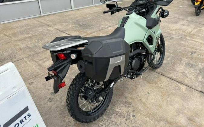 2024 Kawasaki KLR 650 Adventure ABS Pearl Matte Sage Green