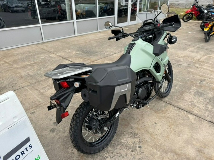 2024 Kawasaki KLR 650 Adventure ABS Pearl Matte Sage Green