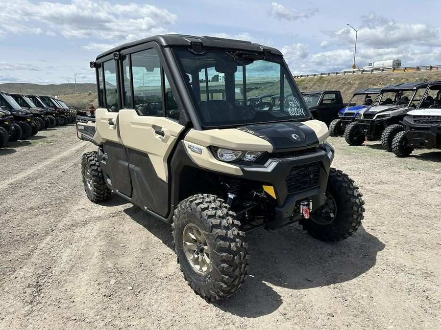 2024 Can-Am® Defender MAX Limited HD10 Desert Tan & Timeless Black