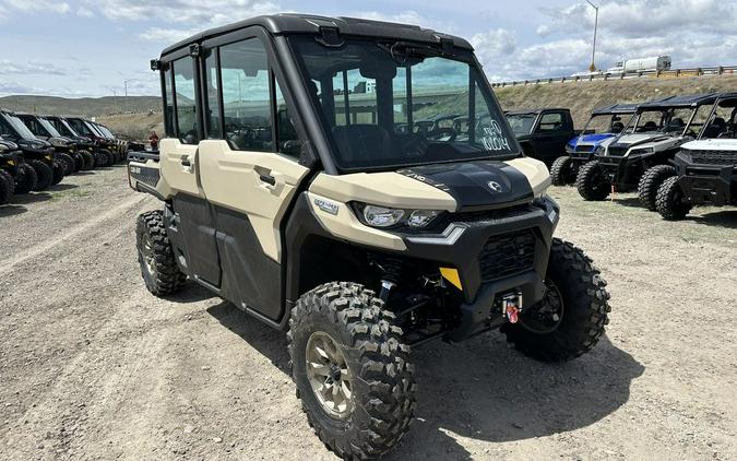 2024 Can-Am® Defender MAX Limited HD10 Desert Tan & Timeless Black