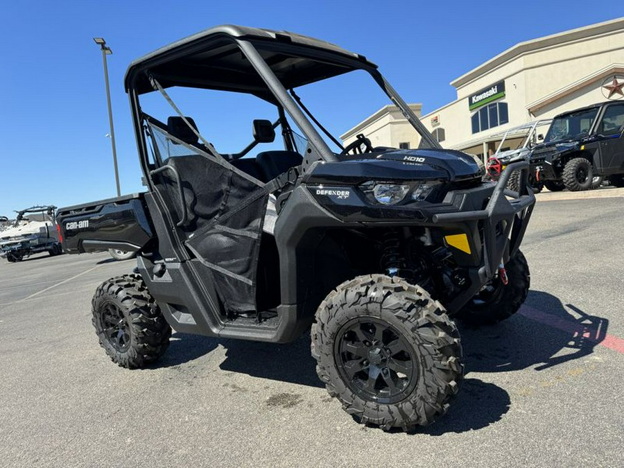 New 2024 CAN-AM DEFENDER XT HD10 TIMELESS BLACK