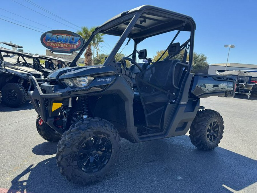 New 2024 CAN-AM DEFENDER XT HD10 TIMELESS BLACK