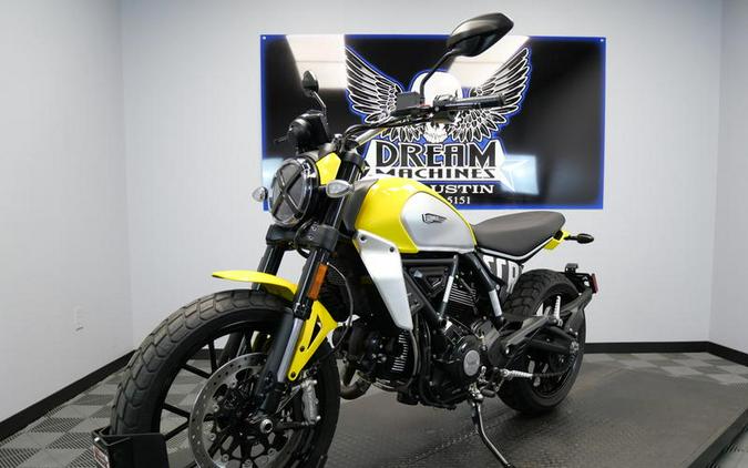 2023 Ducati Scrambler Icon 62 Yellow