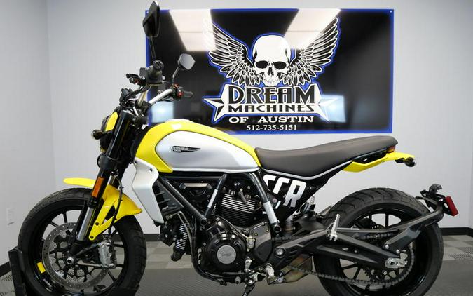 2023 Ducati Scrambler Icon 62 Yellow