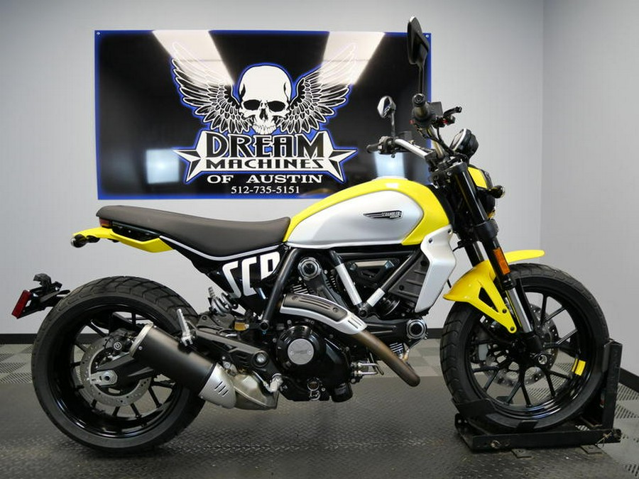 2023 Ducati Scrambler Icon 62 Yellow