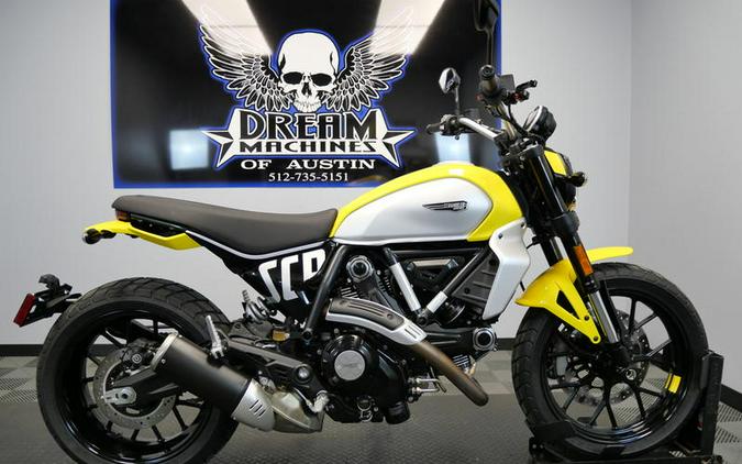 2023 Ducati Scrambler Icon 62 Yellow