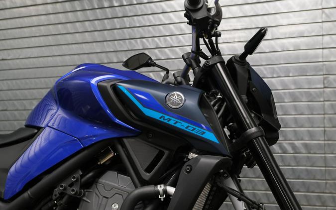 2025 YAMAHA MT-03