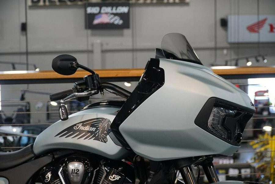 2025 Indian Motorcycle® Challenger® Dark Horse® 112 w/PowerBand Audio Frost Silver Smoke