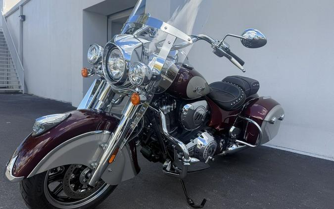 2025 Indian Motorcycle® Springfield® Maroon Metallic/Silver Quartz Metallic