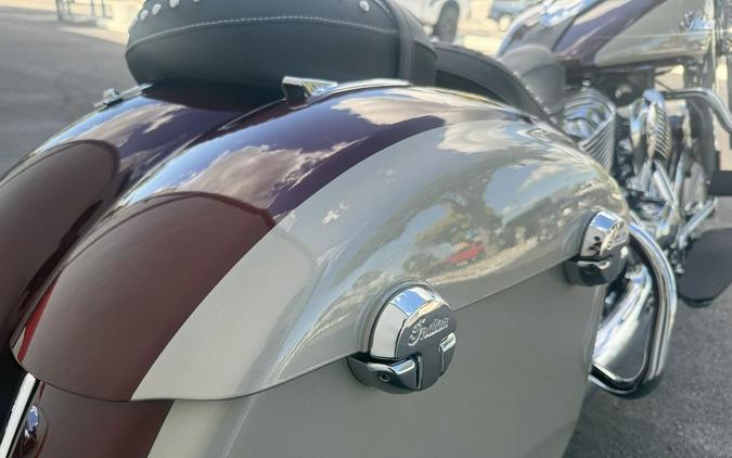 2025 Indian Motorcycle® Springfield® Maroon Metallic/Silver Quartz Metallic