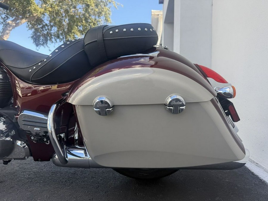 2025 Indian Motorcycle® Springfield® Maroon Metallic/Silver Quartz Metallic