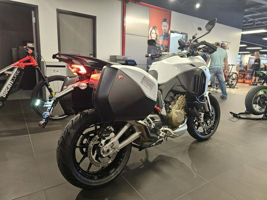 2023 Ducati Multistrada V4S Iceberg White - Alloy Wheels