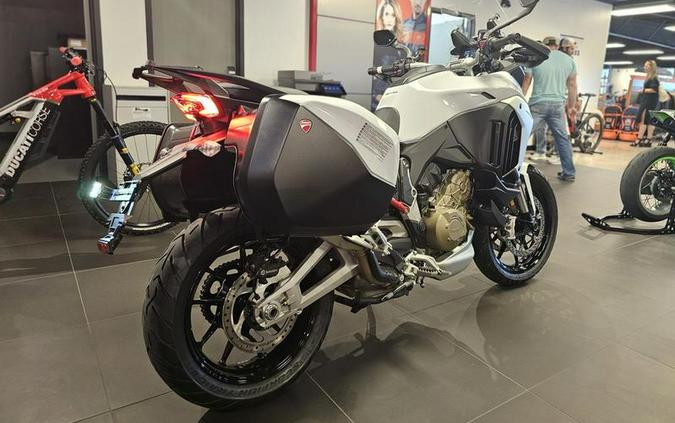 2023 Ducati Multistrada V4S Iceberg White - Alloy Wheels