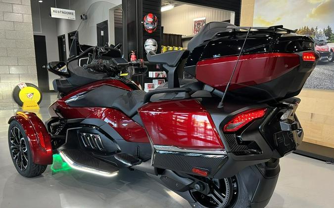 2022 Can-Am® Spyder RT Limited Chrome - Deep Marsala Metallic