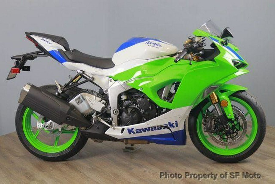 2024 Kawasaki Ninja ZX-6R 40th Anniversary ABS