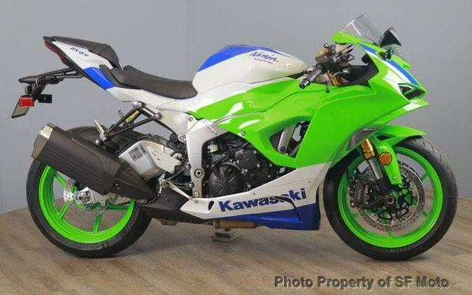 2024 Kawasaki Ninja ZX-6R 40th Anniversary ABS