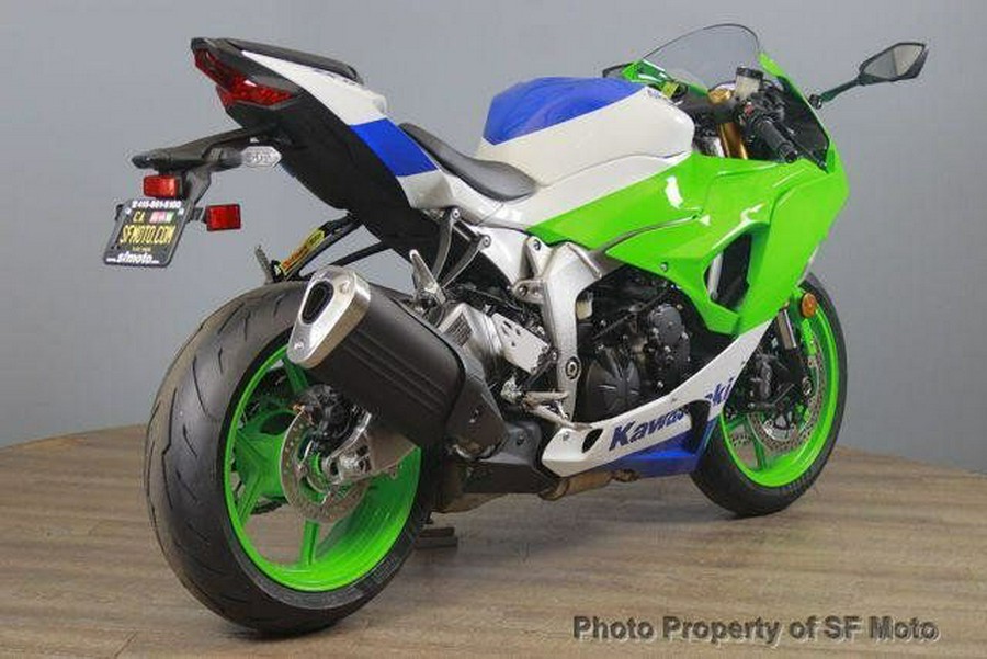 2024 Kawasaki Ninja ZX-6R 40th Anniversary ABS