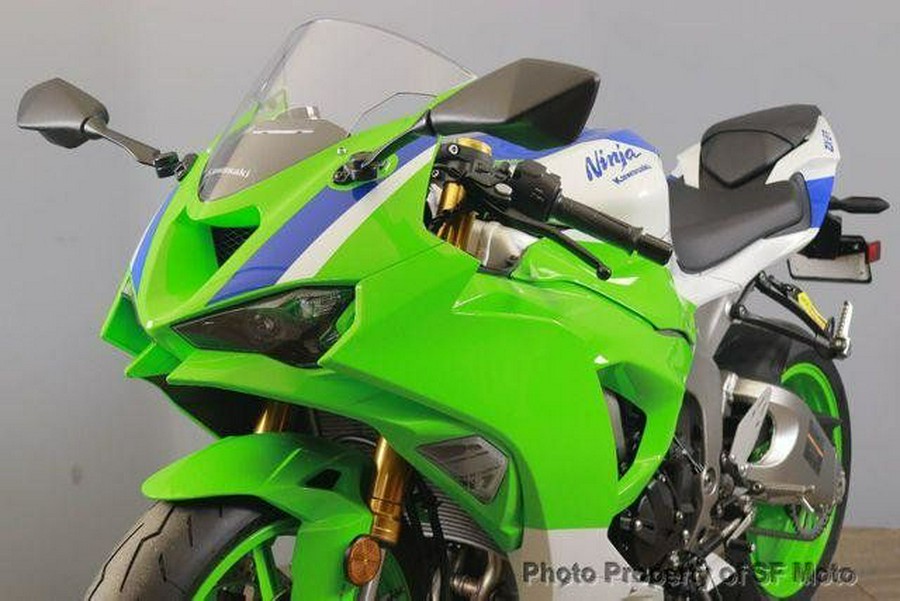 2024 Kawasaki Ninja ZX-6R 40th Anniversary ABS