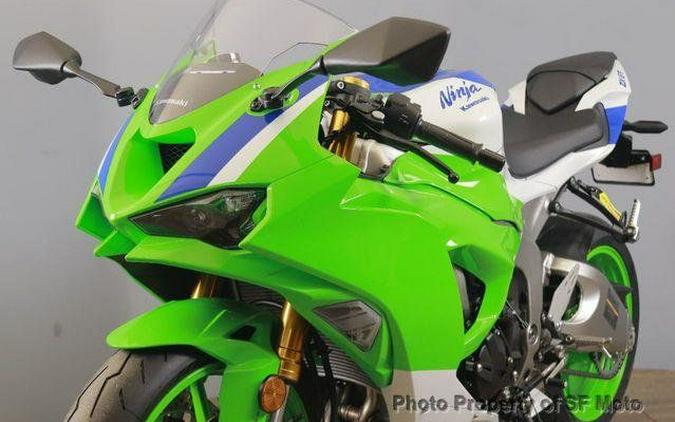 2024 Kawasaki Ninja ZX-6R 40th Anniversary ABS