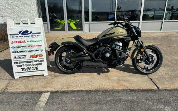 2024 Kawasaki Vulcan S ABS Pearl Sand Khaki/Ebony