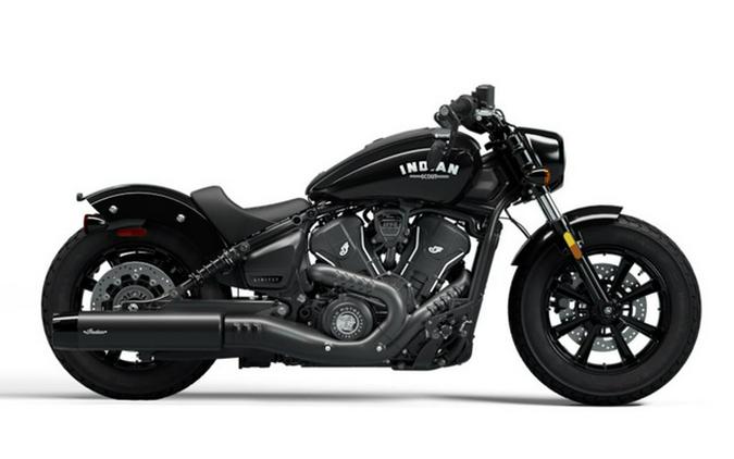 2025 Indian Scout Bobber Limited +Tech Black Metallic