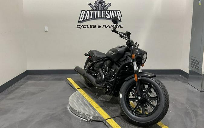 2025 Indian Scout Bobber Limited +Tech Black Metallic