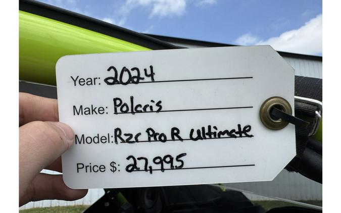 2024 RZR PRO R ULTIMATE - Polaris