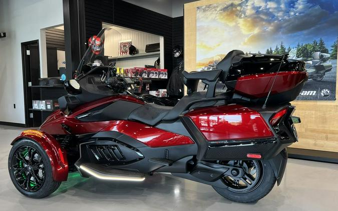 2022 Can-Am® Spyder RT Limited Dark - Deep Marsala Metallic