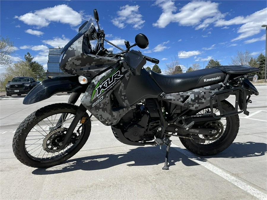 2018 Kawasaki KLR650 Camo