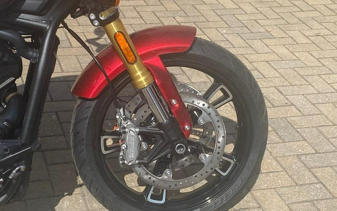 2025 Indian Motorcycle® 101 Scout® Sunset Red Metallic with Graphics