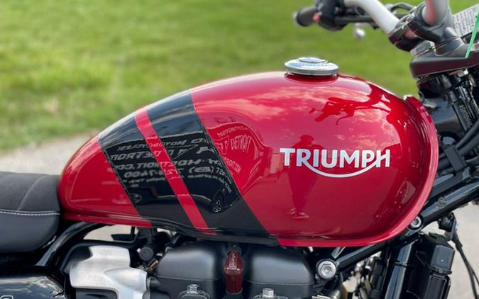 2023 Triumph Scrambler 900 Carnival Red / Jet Black