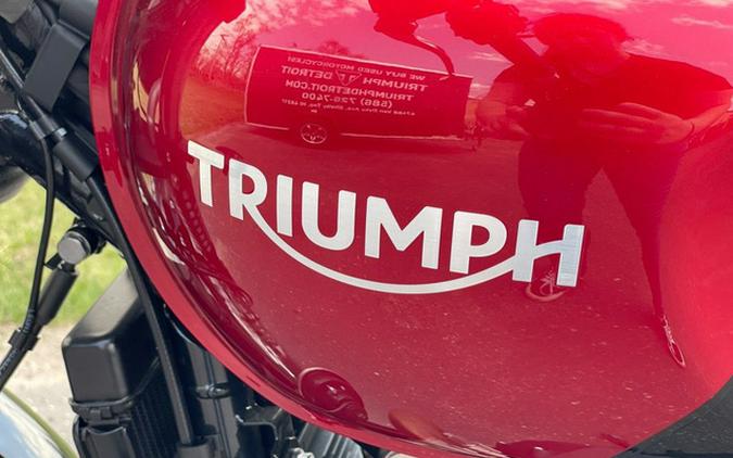 2023 Triumph Scrambler 900 Carnival Red / Jet Black