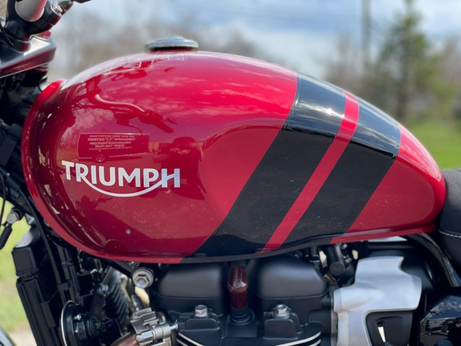 2023 Triumph Scrambler 900 Carnival Red / Jet Black