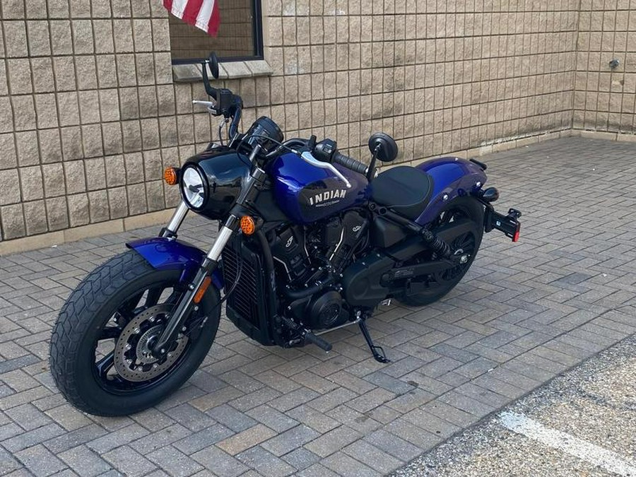 2025 Indian Motorcycle® Scout® Bobber Limited +Tech Spirit Blue Metallic