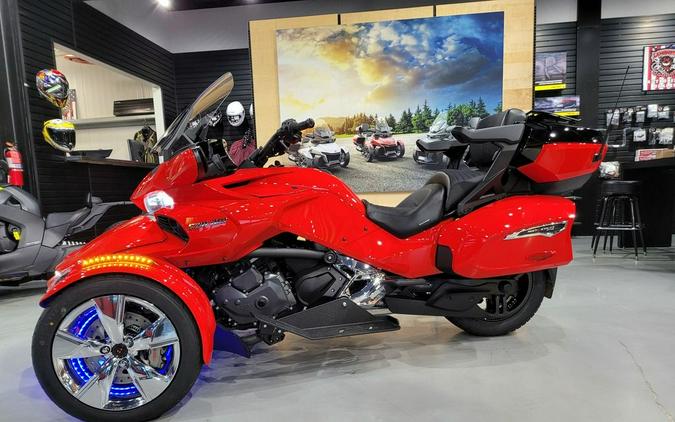 2022 Can-Am® Spyder F3 Limited Chrome - Plasma Red