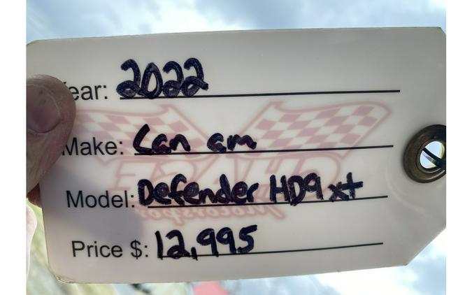 2022 Can-Am DEFENDER XT HD9 DPS