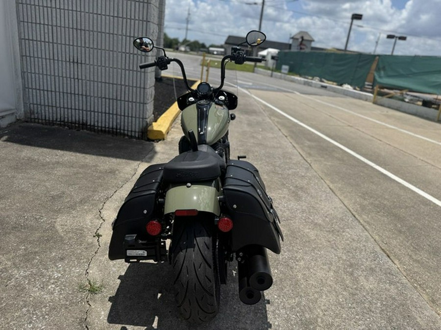 2025 Indian Super Chief Dark Horse Moss Green