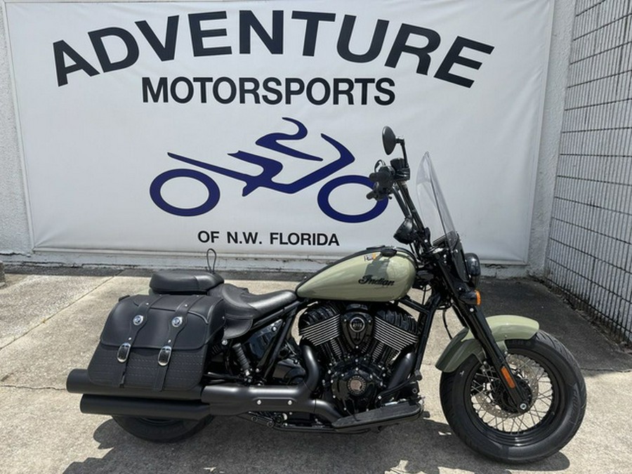 2025 Indian Super Chief Dark Horse Moss Green