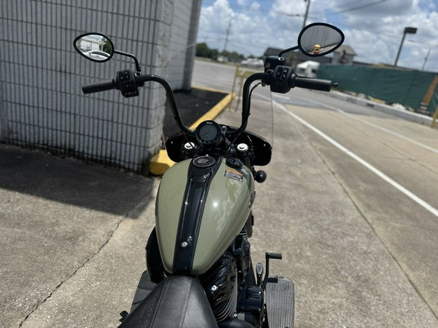 2025 Indian Super Chief Dark Horse Moss Green