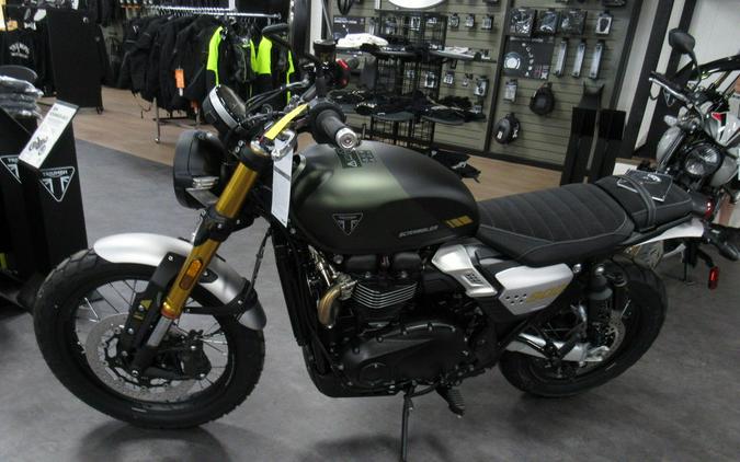 2026 Triumph Scrambler 900 Matt khaki green