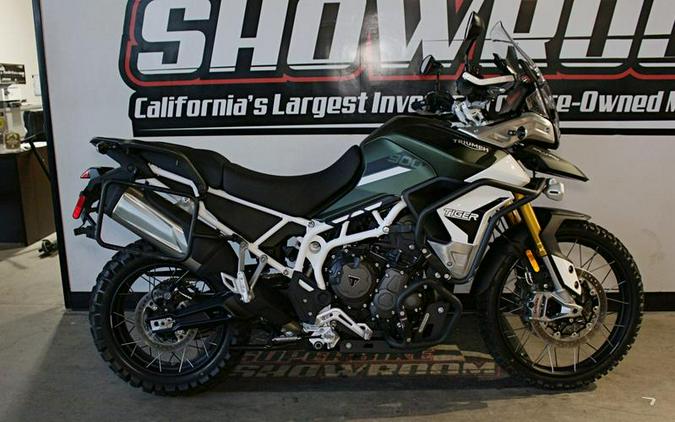 2023 Triumph Tiger 900 Rally Pro Matte Khaki Green