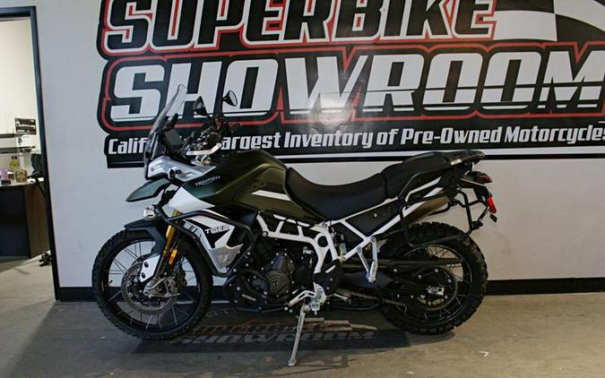 2023 Triumph Tiger 900 Rally Pro Matte Khaki Green