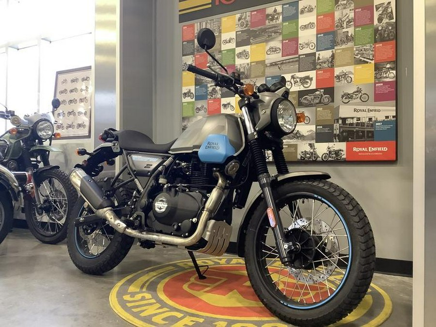 2023 Royal Enfield Scram 411 Graphite Blue