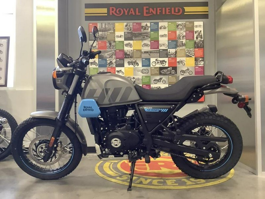 2023 Royal Enfield Scram 411 Graphite Blue