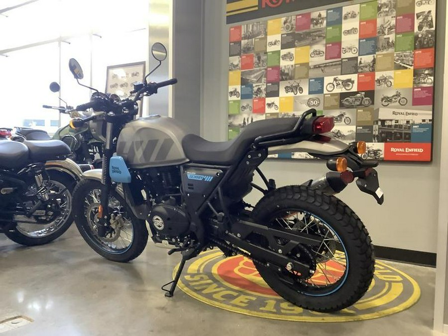 2023 Royal Enfield Scram 411 Graphite Blue