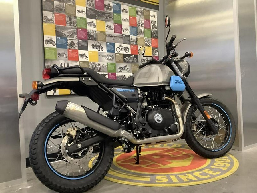 2023 Royal Enfield Scram 411 Graphite Blue